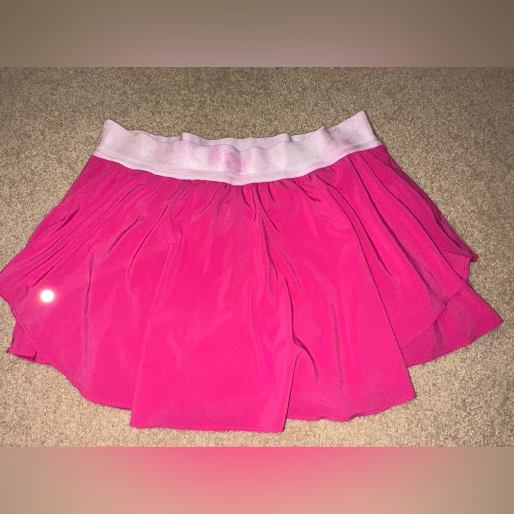 Lululemon Athletica Court Rival Pink Skirt